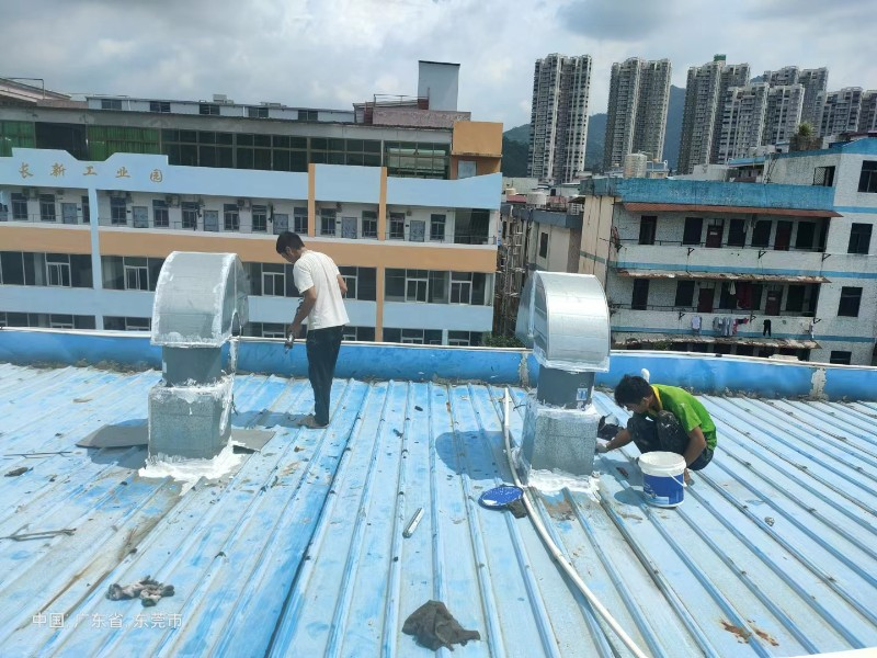 义马钢结构屋面涂料维修方法